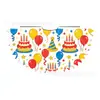 Roupas Personalizadas de Bolo de Aniversário para Meninos e Meninas de Todas as Idades, com uma Vibe Festiva de Festa de Aniversário, Apresentando uma Capa Pequena com Amarração