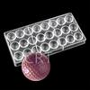Molde de Chocolate de Plástico Duro PS Molde de Cubitos de Hielo Rosa Herramientas para Hornear Gelatina 3D Disponibles en Varios Estilos