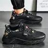 Zapatos de Padre de Suela Gruesa Estilo Étnico Retro Talla Grande Transfronterizos para Hombre Estilo Nuevo Primavera y Otoño Deportivos Casuales de Moda para Exteriores Zapatos de Hombre