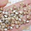 Internet celebridade unha broca joias 8 * 8mm pontiagudo fundo gordura quadrado diamante Super Flash usar unha material prego pilha diamante acessórios atacado