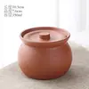 Olla de Estofado de Pera Asada Zisha Olla de Sopa de Cerámica Catering de Hotel Comercial Olla de Barro Olla de Baño María Doble Shaxian Múltiples Estilos Fabricante Fijo