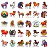 Estilo Nuevo Transfronterizo 56 Pegatinas de Caballos Creativas Modernas Deportes Ecuestres Texto Inspirador Éxito Instantáneo Pegatinas del Año del Caballo