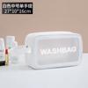 Nueva bolsa de cosméticos con separación húmeda y seca, bolsa de lavado de viaje portátil multifuncional, bolsa de almacenamiento para el cuidado de la piel impermeable de gran capacidad