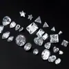 Accesorios para Uñas, Decoraciones de Circonita Desnudas, Strass Blancos Transparentes con Base Puntiaguda para Uñas, Decoraciones de Estrella para Uñas, Piezas Pequeñas de Purpurina