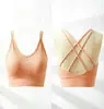 Chaleco Sexy sin Espalda Talla Grande Transfronterizo con Sujetador Push-Up, Camisola Deportiva, Ropa Interior para Mujer con Almohadillas en el Pecho, Top Tubo para Mujer