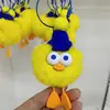 Llave de conejo Rex real toma real colgante adornos de peluche vamos pato muñeca linda accesorios bola de pelo joyería hecho a mano