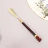 Calzador de Palosanto con Mango Largo para Uso en Casa Herramienta para Calzarse, Tirador de Zapatos, Elevador de Zapatos, Tirador de Zapatos, Tirador de Zapatos, Calzador de Cobre