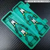 Juego de 4 Piezas de Pinzas para Anillos de Retención de 7 Pulgadas, Pinzas para Anillos de Retención de Doble Propósito con Cabeza Recta y Curva, Pinzas de Expansión Interna y Externa de Nariz Puntiaguda para Anillos de Retención