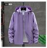 Chaqueta Cortavientos Fina de Primavera y Otoño con Logo Personalizado, Resistente al Viento e Impermeable, Chaqueta de Trabajo Unisex con Bordado Personalizado