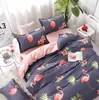 Juego de ropa de cama de tres piezas, juego de regalo, sábana de algodón con aloe vera, funda de edredón, juego de sábanas de cuatro piezas, fabricante mayorista de dropshipping