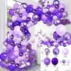 Kit de guirlanda de balões marrons pacote de balões para exportação decoração de festa de aniversário layout de casamento construção de cena