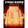 Chamarra con cierre para hombre, forrada de polar, suéter con capucha de cachemir engrosado, cárdigan casual cálido de invierno grueso para hombre