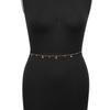 Joyería transfronteriza de Europa y Estados Unidos, colgante de playa para chica sexy y atractiva, cadena para el cuerpo, cadena simple con borlas de estrella de cinco puntas y diamantes de imitación para mujer
