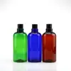 Botella sub-cosmética de cuello largo arqueado de 500 ml con tapa abatible, botella vacía para sub-empaque de tóner, botella de rocío puro, botella de desinfectante de manos