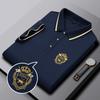 Comércio exterior transfronteiriço de alta qualidade camisa polo masculina verão nova juventude casual manga curta masculina lapela solta camiseta para homens