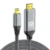 Cabo de Conversão de Alta Definição Mini DisplayPort para HDMI 8K/60Hz4K/240HzInterface Thunderbolt Conectado ao Projetor