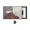 Pintura decorativa abstracta de estilo crema con diseño de viento para mesita de noche, para dormitorio, pequeña y fresca, con combinación de pintura sencilla y cálida para sofá de sala de estar.