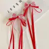 Hanfu cocar feminino infantil faixa de cabelo feminino laço de cabelo trançado grampo de cabelo menina princesa fita longa grampo de cabelo acessórios para cabelo