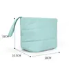 Bolsa de maquillaje minimalista brillante de exportación transfronteriza, ligera y fácil de llevar para viajar, neceser impermeable, bolso de mano de gran capacidad