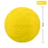 Frisbee popular para cães Golden Retrievers e Border Collies, frisbee de treinamento brinquedo para pet, disco de borracha macia durável, flutuante na água