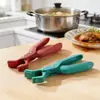 Anti-escalda Clip Plate Extractor Bowl Clip Multi-funcional Bandeja Clip Cross-border Antiderrapante Creative Home Kitchen Silicone Anti-escaldamento Clip