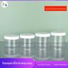 Pote de Máscara Capilar 500ml Frasco de Esfoliante 300g Plástico PET Frasco de Boca Larga Pote Transparente para Creme Pote de Boca Larga