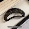 Pasador de concha con hilo de oro para el cabello para mujer 2025 Nuevo Versátil Elegante Simple Pinza de tiburón Nicho Alto Gama Pinza de agarre