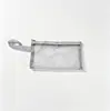 Bolsa de Documentos de Malla Portátil Doble Capa Morandi Tamaño A4 Bolsa para Exámenes Transparente Tamaño A5 Bolsa para Materias A6 Bolsa para Lápices Bolsa con Cremallera