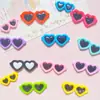 Amor Óculos de Sol Óculos de Sol Óculos Joias DIY Acessórios Cola Cremosa Acessórios Presilha Buraco Fivela de Sapato Acessórios de Decoração de Resina