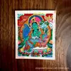 Promoção Imperdível Thangka Tibetano Nepalesa Pintado à Mão Pura Oito Figuras Guardiãs do Zodíaco Núcleo de Cartão 4x5