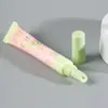 Embalagem de Tubo para Batom de Pequena Capacidade 5-15ml Material para Embalagem Brilho Labial Gloss Labial Tubo Cosmético de Plástico PE Chanfrado Tubo Vazio