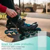 Pegatinas de Silicona para Patinaje Artístico, Protección Antidesgaste para el Pie, Protección para el Tobillo, Zapatos de Patinaje sobre Ruedas, Gel para el Tobillo, Antiapretón, Protección para el Pie para Patinaje de Velocidad