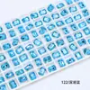 Taladro de uñas Dongzhou 8*6 broca octagonal larga de fondo puntiagudo explosiones de la red social taladro para decoración de uñas taladro de vidrio brillante venta al por mayor