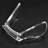 Almohadillas nasales de plástico para montura de puente de silla Gafas sin montura integradas Almohadillas nasales de plástico Gafas de sol para miopía Accesorios para gafas sin montura Estípulas