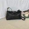 Nova Bolsa Tecida de Cor Sólida para Verão 2026 para Mulheres, Bolsa de Ombro Estilosa de Alta Capacidade para Trabalho e Deslocamento, Bolsa Tote Única