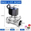 Válvula de Agua de Acero Inoxidable 304 220V Válvula Electromagnética Válvula de Tubería de Control Eléctrico Válvula de Agua Normalmente Cerrada Válvula de Aceite