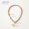 Pulsera de sándalo estilo zen con cuentas redondas de jade, doble vuelta para mujer, pulsera de juego retro antigua china, para el día a día, regalo