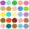Ábaco Amazon Contas de Silicone Feito à Mão Joias DIY Pulseira de Bebê Colar Acessórios Contas de Ábaco Cor de Silicone