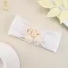 Diadema de Flor de Cinco Pétalos para Bebé Nueva Transfronteriza Accesorios para el Cabello de Flor de Malla Lindos para Niños Europeos y Americanos Diadema Ancha Suave de Princesa