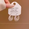 Brincos de Metal Europeus e Americanos Vazados Estilo Fogos de Artifício para Mulheres Único Versátil Estilo Cool Targos Brincos Acessórios de Brincos Transfronteiriços Simples de Alta Qualidade