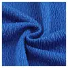 Tejido Milanés Arrugado de Alta Elasticidad de 260 g, Tejido Jacquard de Textura Irregular de Poliéster-Spandex, Tejido de Moda para Vestidos