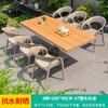 Mesa y silla de exterior para ocio, mesa y silla de terraza, mesa y silla de exterior para patio, jardín, mesa y silla de exterior, mesa de té y cafetería, conjunto de tres piezas