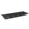 Cama plegable de exterior, cama de camping, cama portátil de aleación de aluminio para una persona, cama de siesta para acompañante, catre militar simple para camping en la playa