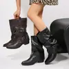 Colección Otoño 2026: Botas de Moda Casuales y Cómodas para Mujer Tallas Grandes, Estilo Europeo y Americano, Talla Única