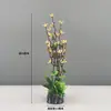 Decoración de Plato de Sashimi, Guarnición de Plato Frío para Catering de Hotel, Decoraciones de Flores y Hierbas de Plástico para Platos, Adornos Pequeños, Flor de Ciruelo de Invierno