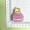 Llavero colgante de accesorios acrílicos de dibujos animados DIY accesorios luminosos colgante para mochila colgante para collar