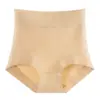 Ropa interior sin costuras de cintura alta para mujer, talla grande, transfronteriza, algodón puro, control de abdomen y levantamiento de glúteos, algodón transpirable en la entrepierna, calzones de algodón