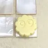 Acrílico Cor Sólida Briquete Biscoito Contas Furo Reto Contas DIY Corrente de Celular Acessórios de Cabelo Pingente Acessórios de Joia Material