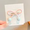 Pinza para el Cabello con Lazo Estilo Coreano 2026 Nuevo Gama Alta Flequillo Cabello Fino Pinzas BB Accesorios para el Cabello Pinzas de Pato Laterales Pasadores