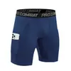 Shorts de Fitness Masculino Transfronteiriço com Bolso Esportivo Corrida Treinamento Absorvente de Suor Secagem Rápida Elástico Shorts Apertados Personalizados